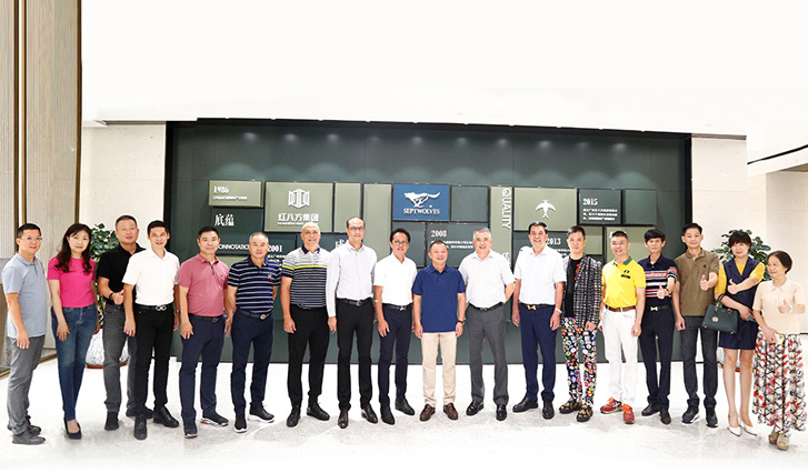 广州市民营企业商会领导莅临红八方集团参观交流